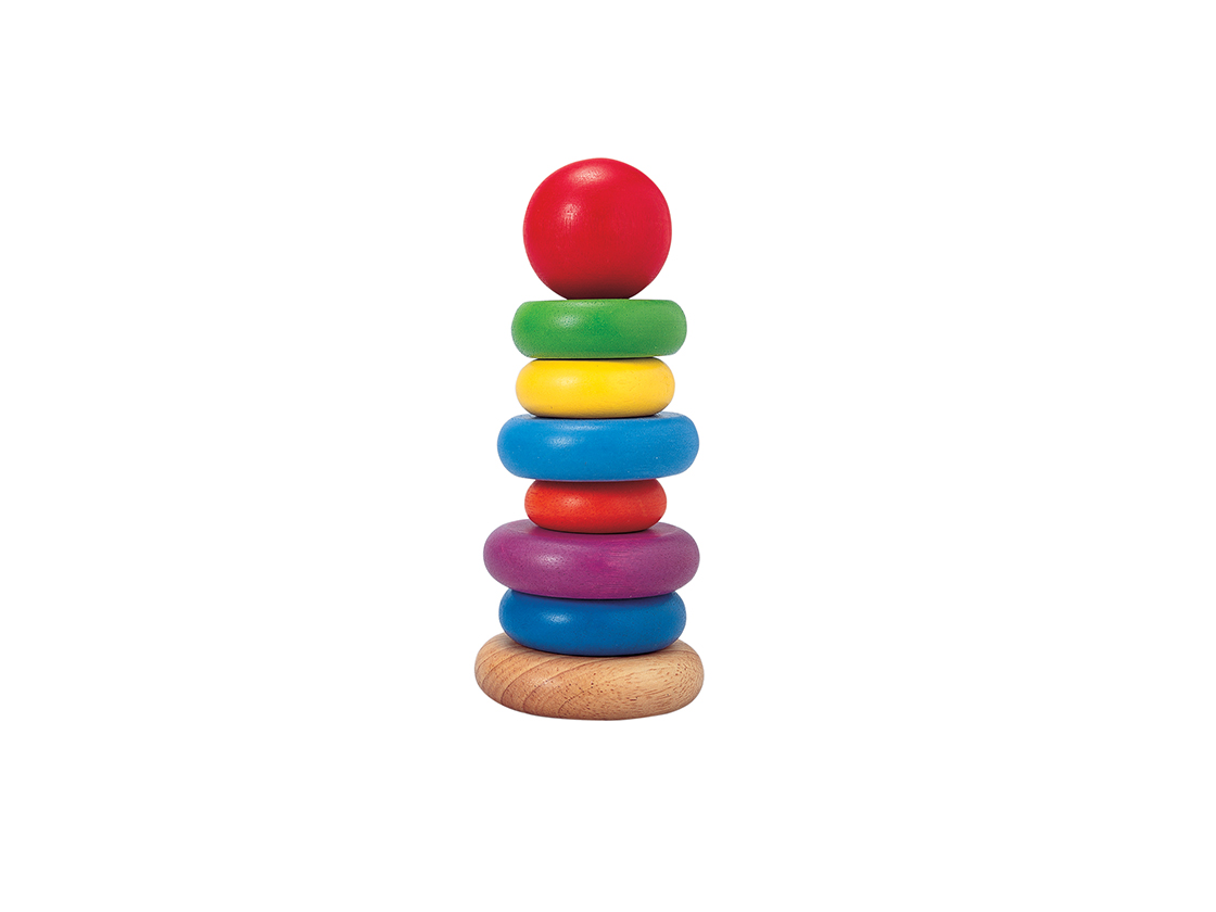 plan toys stacking wheels